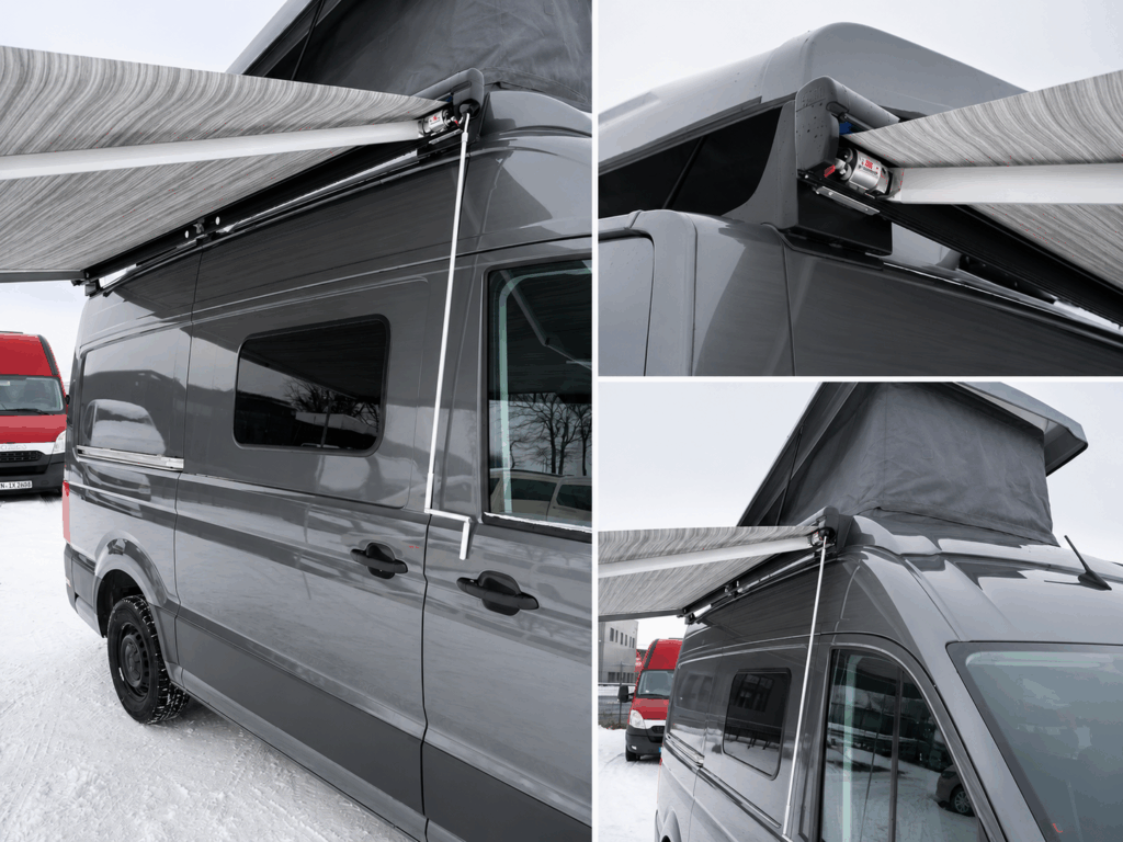 Markise für VW Sprinter mit Aufstelldach - ELMAVANS